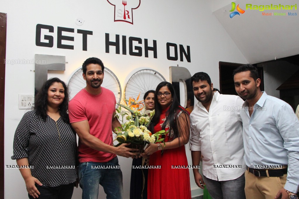 Harshavardhan Rane launches Sawa Reloaded Cafe and Restaurant, Hyderabad