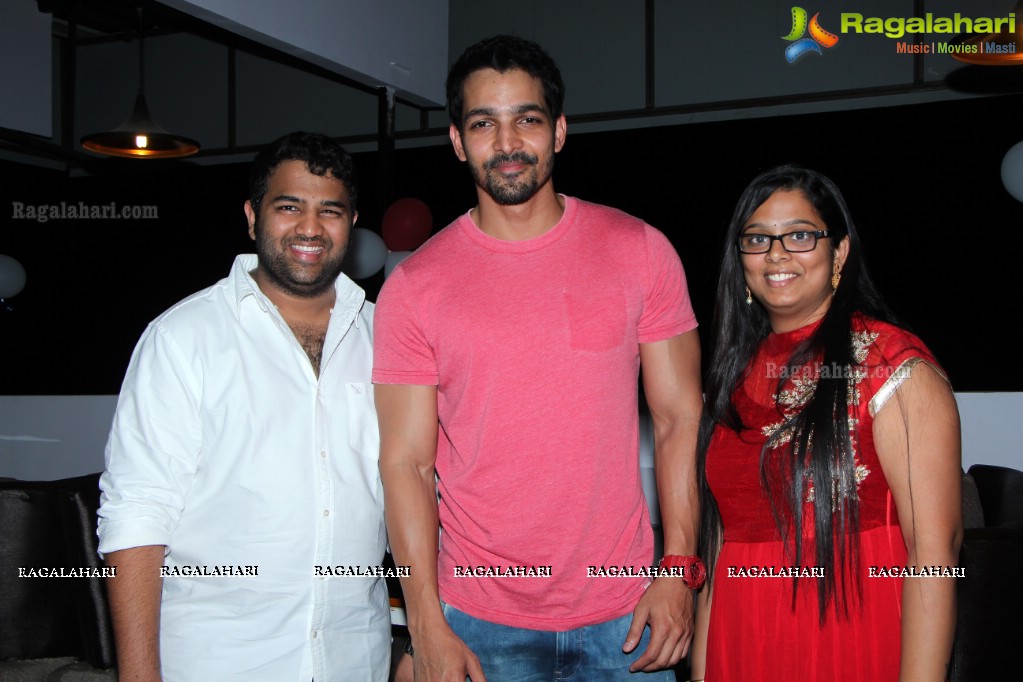Harshavardhan Rane launches Sawa Reloaded Cafe and Restaurant, Hyderabad