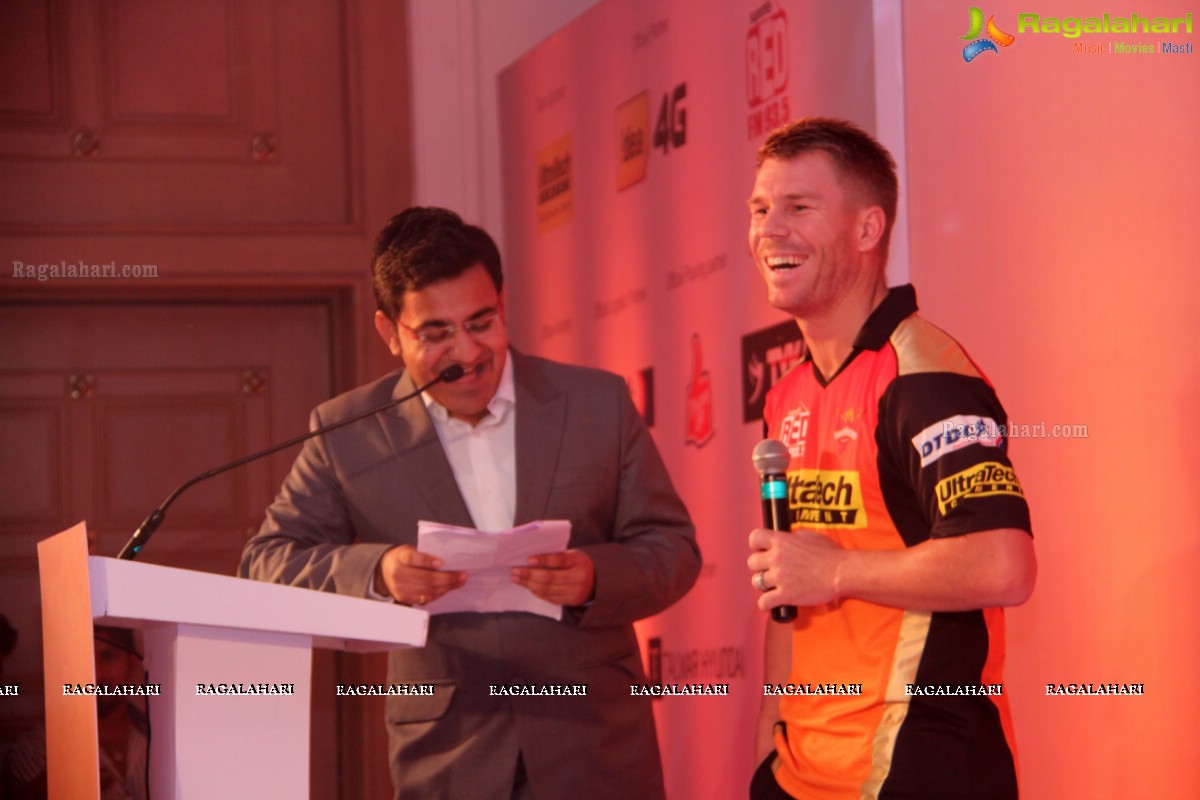 Sunrisers Hyderabad at ITC Kakatiya