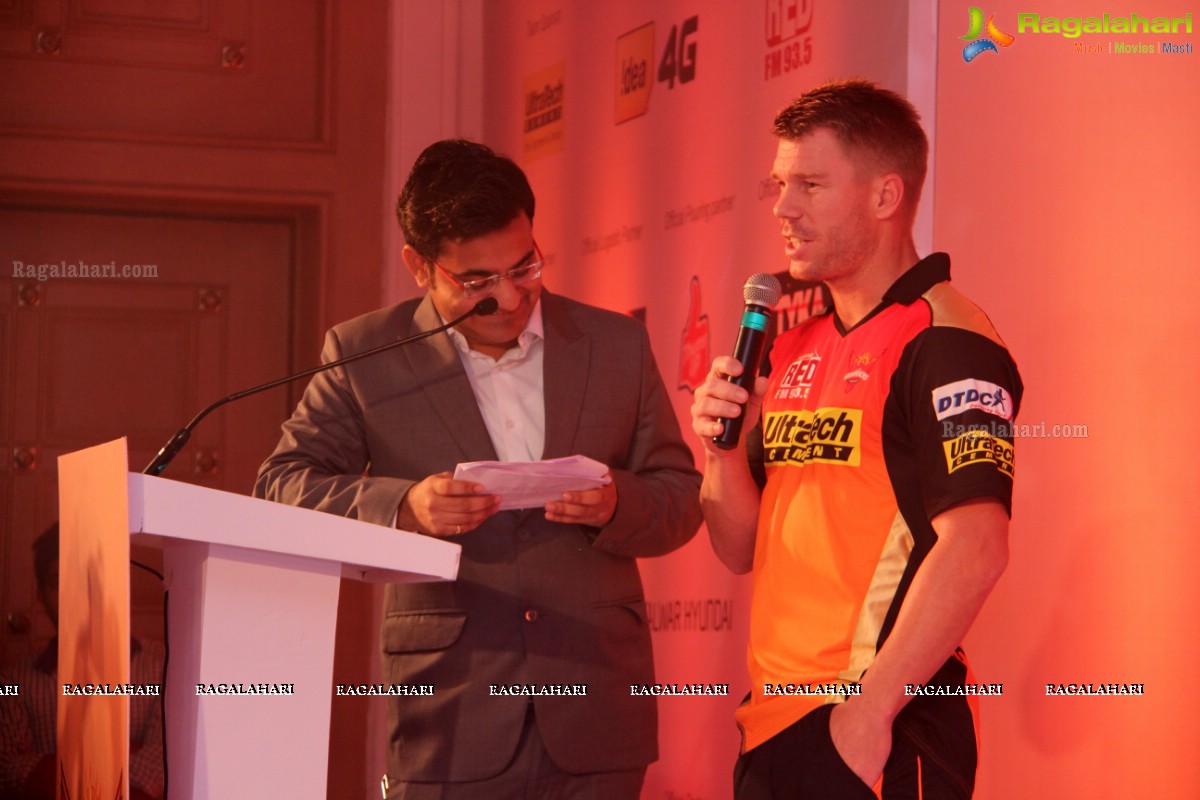 Sunrisers Hyderabad at ITC Kakatiya