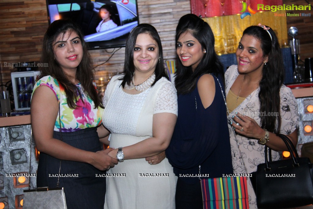 Tamana Kriplani Kheskani Birthday Bash at Bakkyard Gastro Pub, Hyderabad