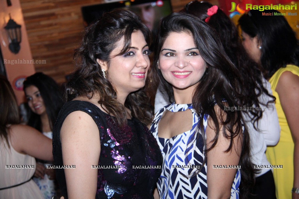 Tamana Kriplani Kheskani Birthday Bash at Bakkyard Gastro Pub, Hyderabad