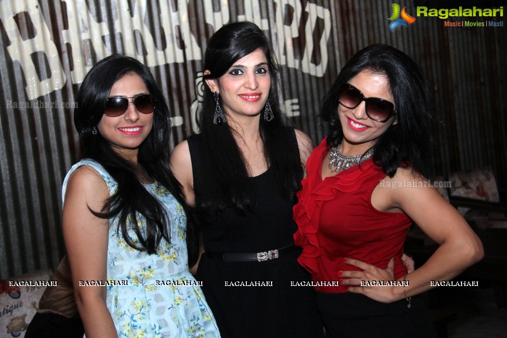 Tamana Kriplani Kheskani Birthday Bash at Bakkyard Gastro Pub, Hyderabad