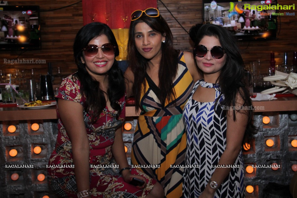 Tamana Kriplani Kheskani Birthday Bash at Bakkyard Gastro Pub, Hyderabad