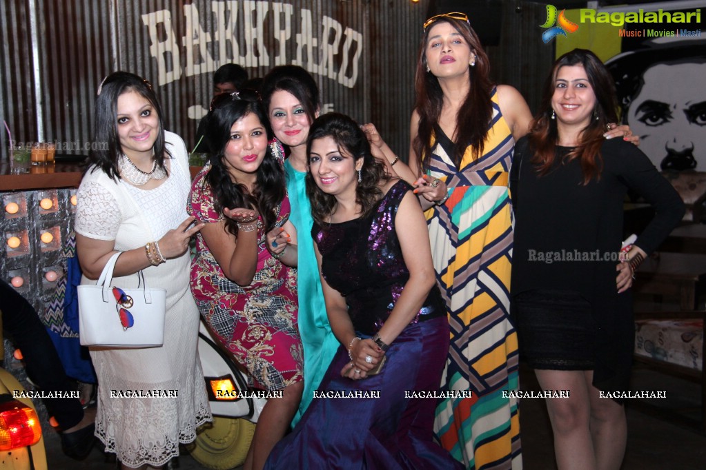 Tamana Kriplani Kheskani Birthday Bash at Bakkyard Gastro Pub, Hyderabad