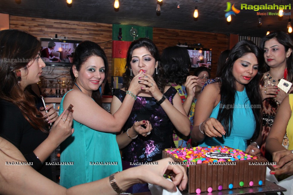 Tamana Kriplani Kheskani Birthday Bash at Bakkyard Gastro Pub, Hyderabad