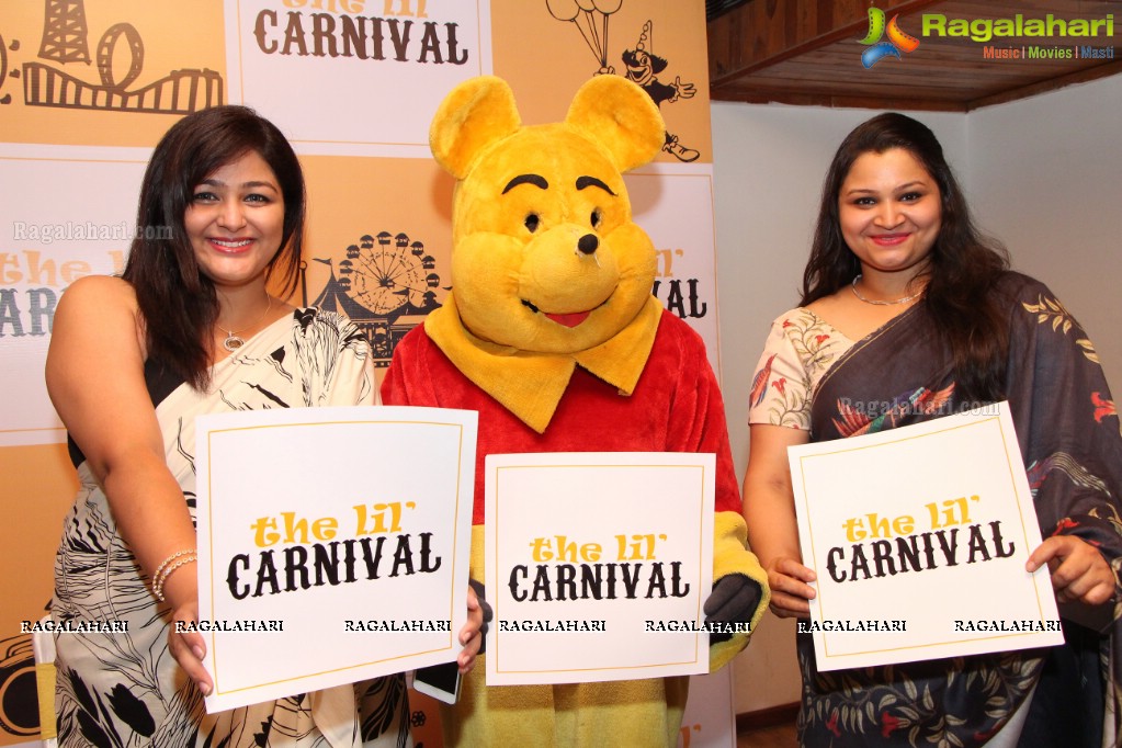 Sony Charishta launches the Logo of The Lil' Carnival, Hyderabad