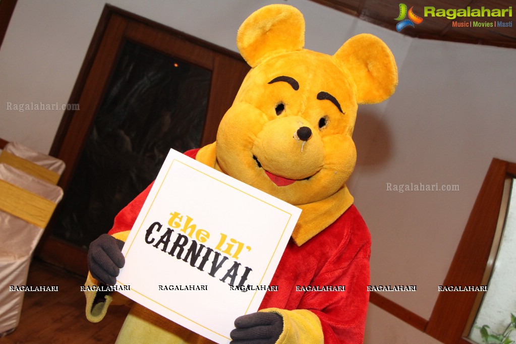 Sony Charishta launches the Logo of The Lil' Carnival, Hyderabad