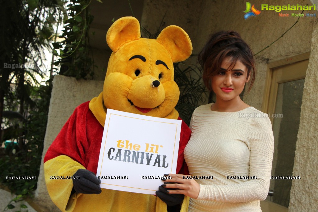 Sony Charishta launches the Logo of The Lil' Carnival, Hyderabad