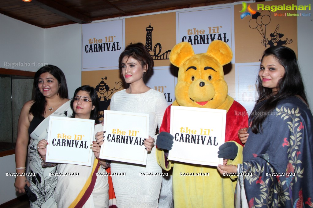 Sony Charishta launches the Logo of The Lil' Carnival, Hyderabad