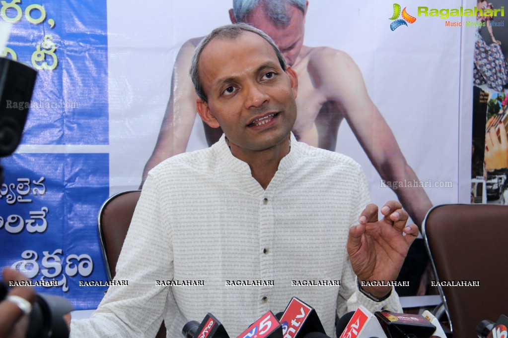 Traditional Yoga India Press Meet at Taj Banjara, Hyderabad