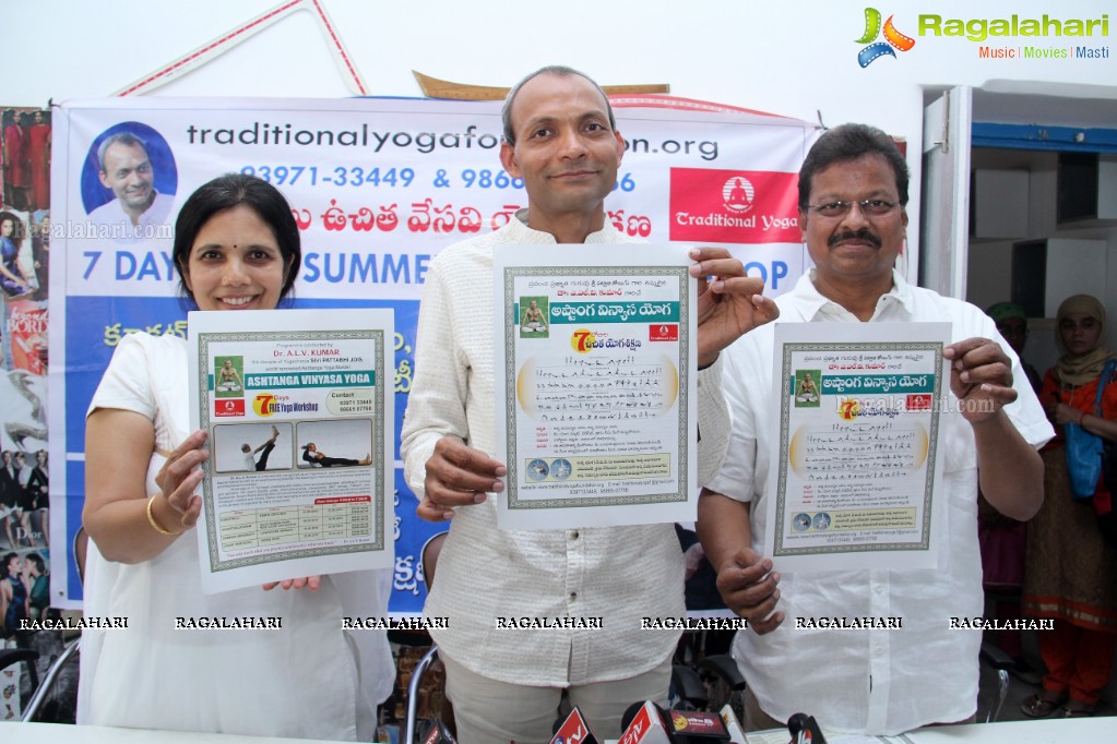 Traditional Yoga India Press Meet at Taj Banjara, Hyderabad