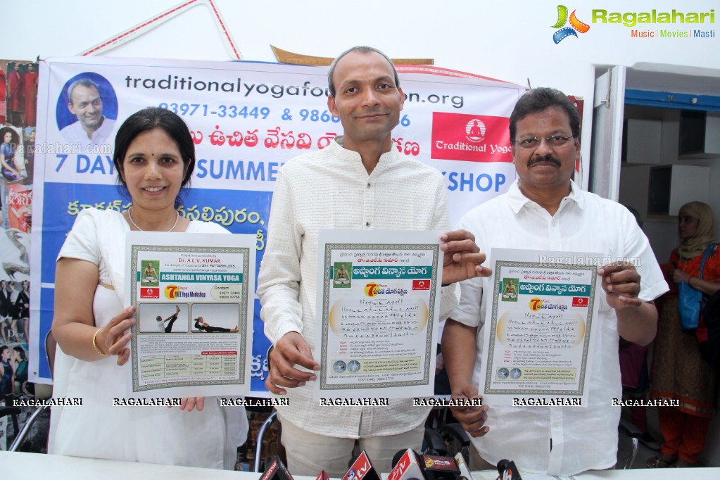 Traditional Yoga India Press Meet at Taj Banjara, Hyderabad