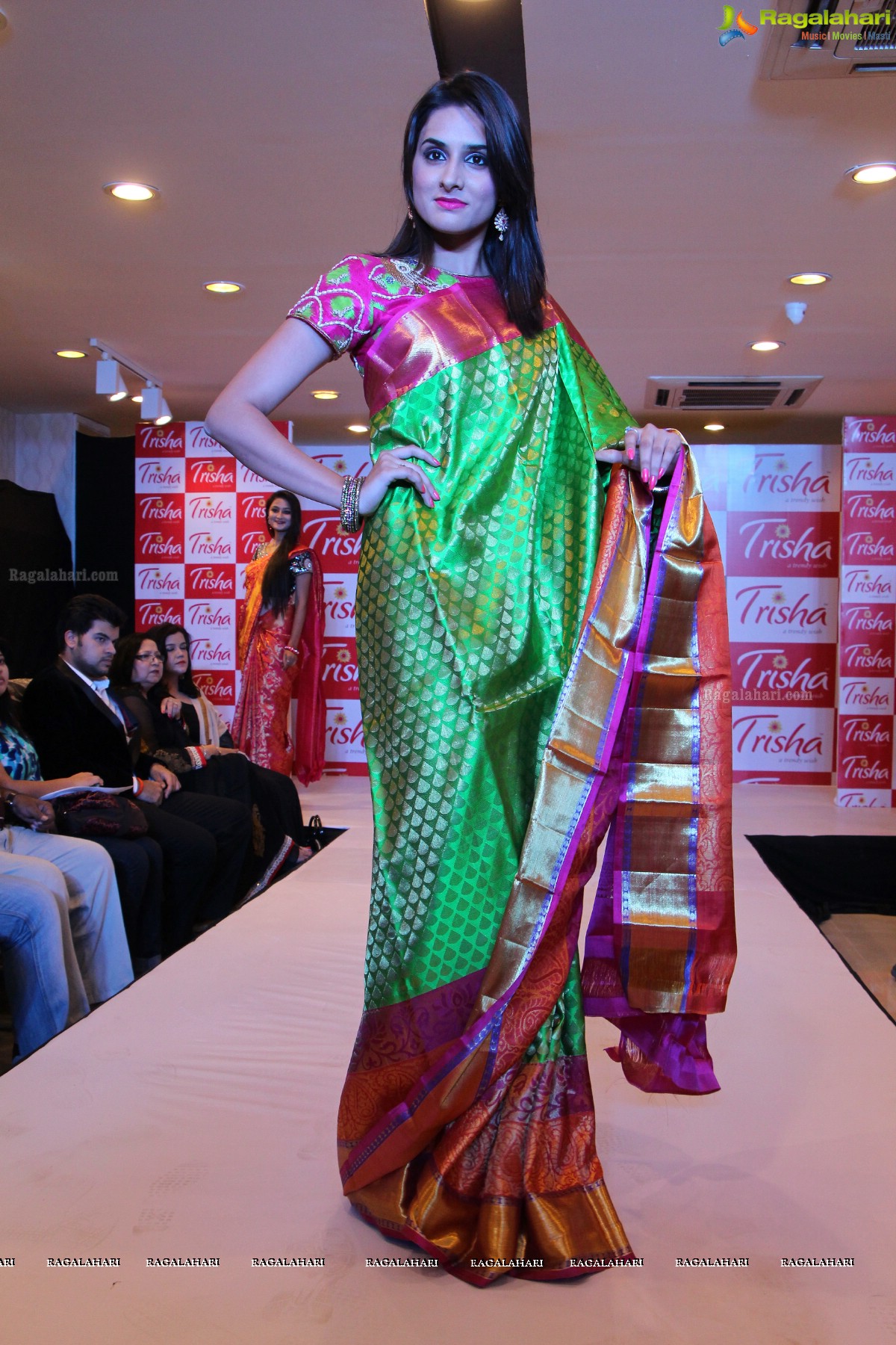 Grand Fashion Show at Pre-Launch Celebrations of Trisha Exclusive Showroom in Hyderabad