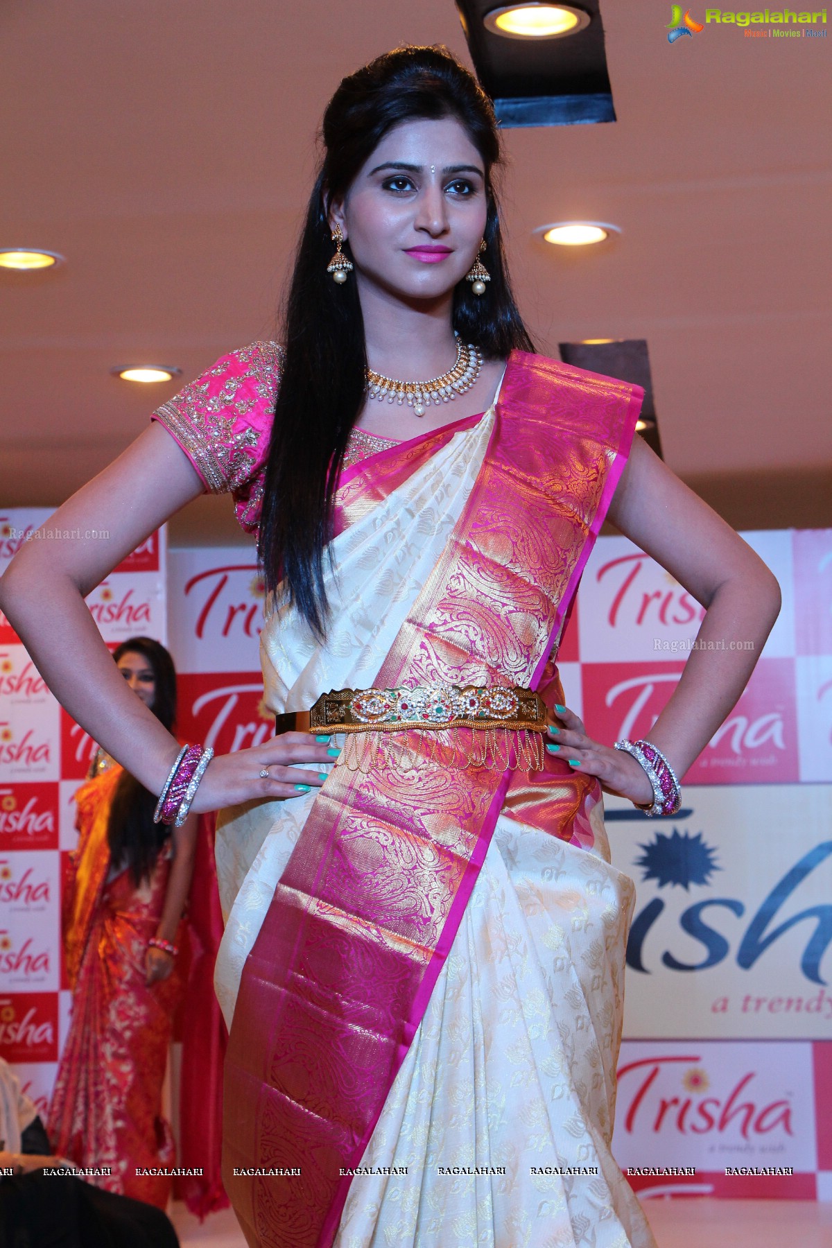 Grand Fashion Show at Pre-Launch Celebrations of Trisha Exclusive Showroom in Hyderabad