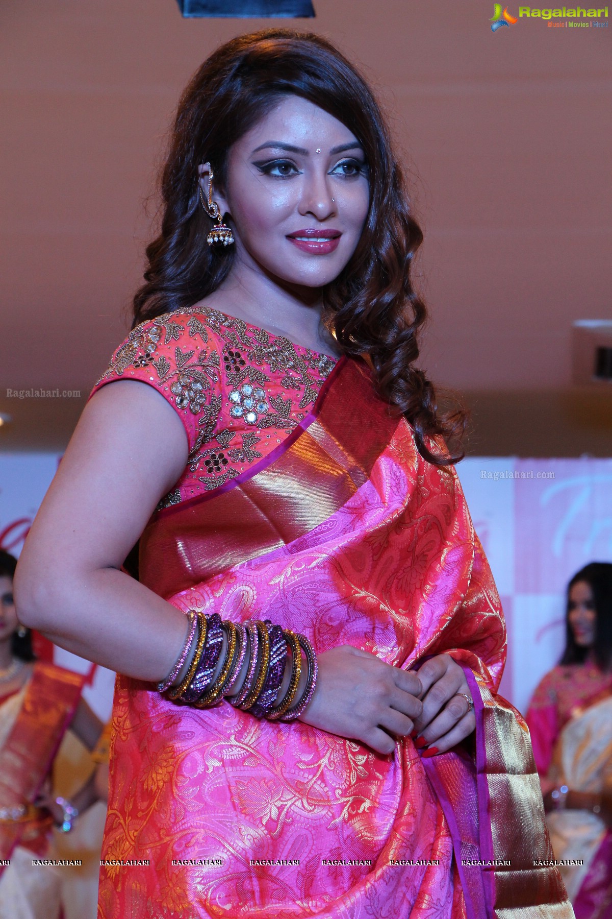 Grand Fashion Show at Pre-Launch Celebrations of Trisha Exclusive Showroom in Hyderabad