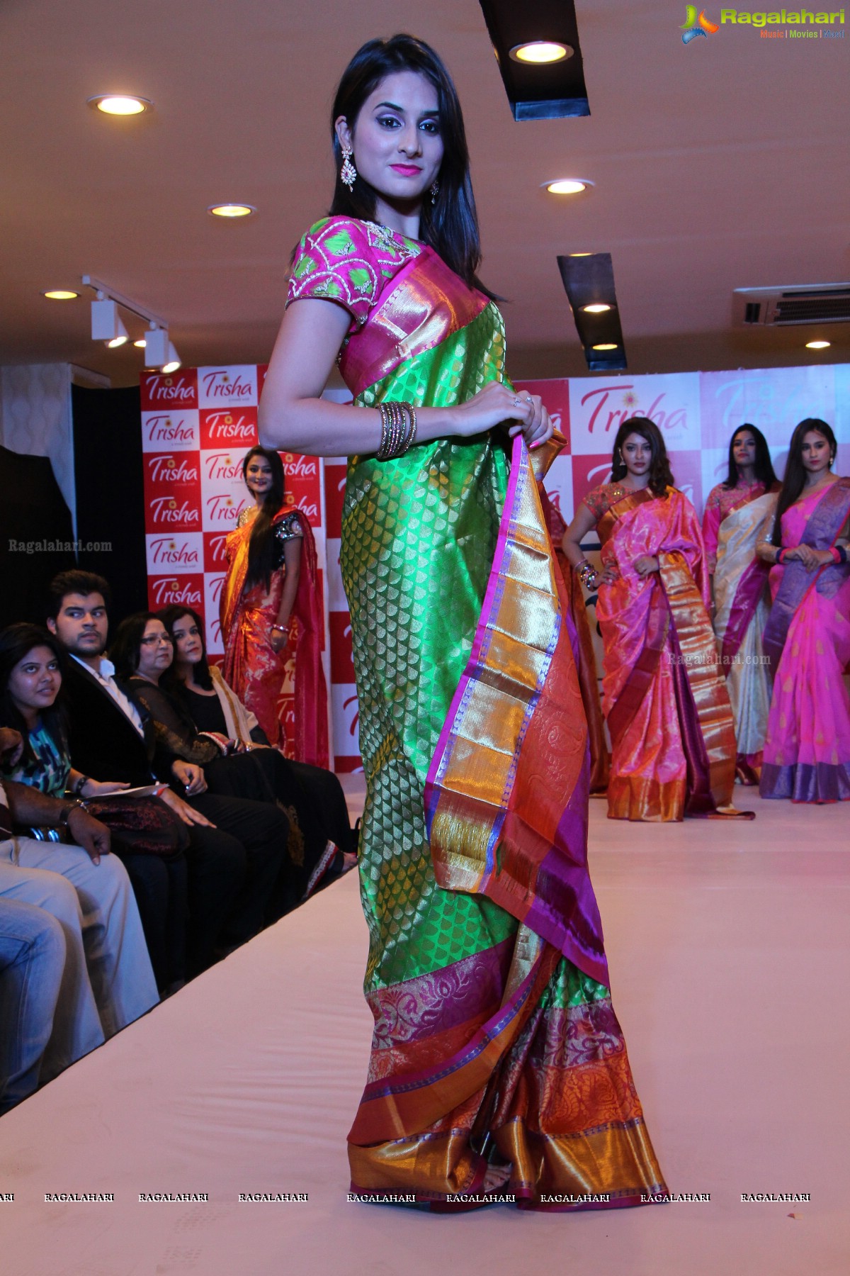 Grand Fashion Show at Pre-Launch Celebrations of Trisha Exclusive Showroom in Hyderabad