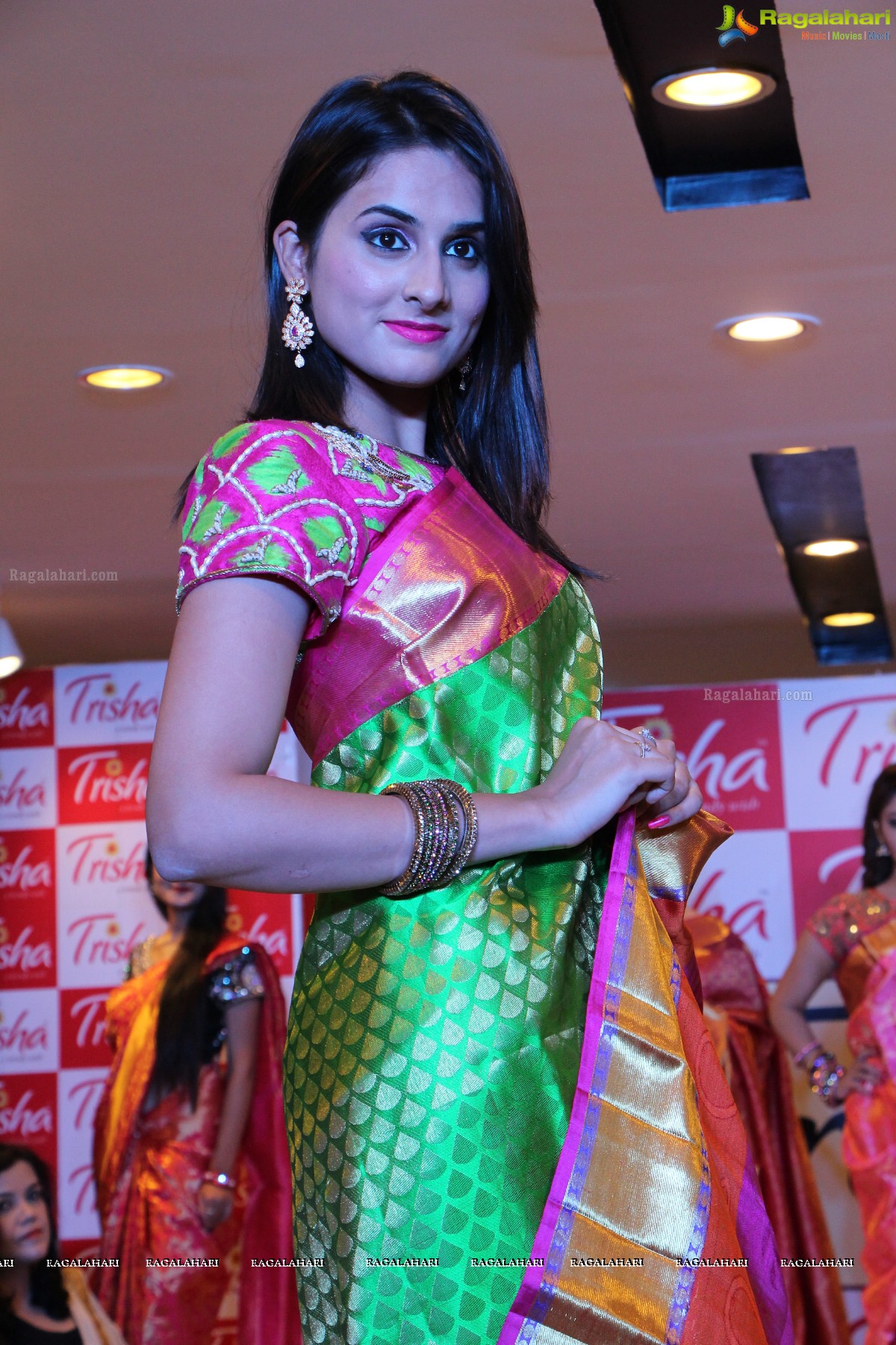 Grand Fashion Show at Pre-Launch Celebrations of Trisha Exclusive Showroom in Hyderabad