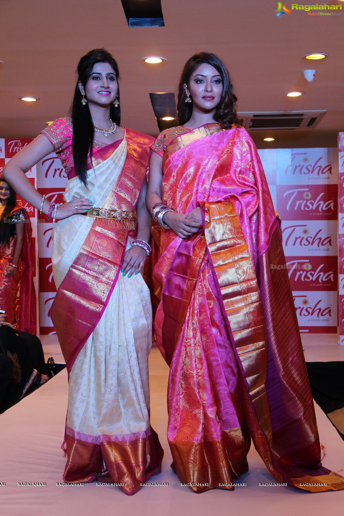 Grand Fashion Show at Pre-Launch Celebrations of Trisha Exclusive Showroom in Hyderabad