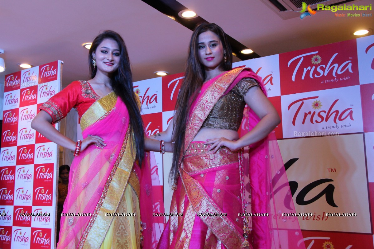 Grand Fashion Show at Pre-Launch Celebrations of Trisha Exclusive Showroom in Hyderabad