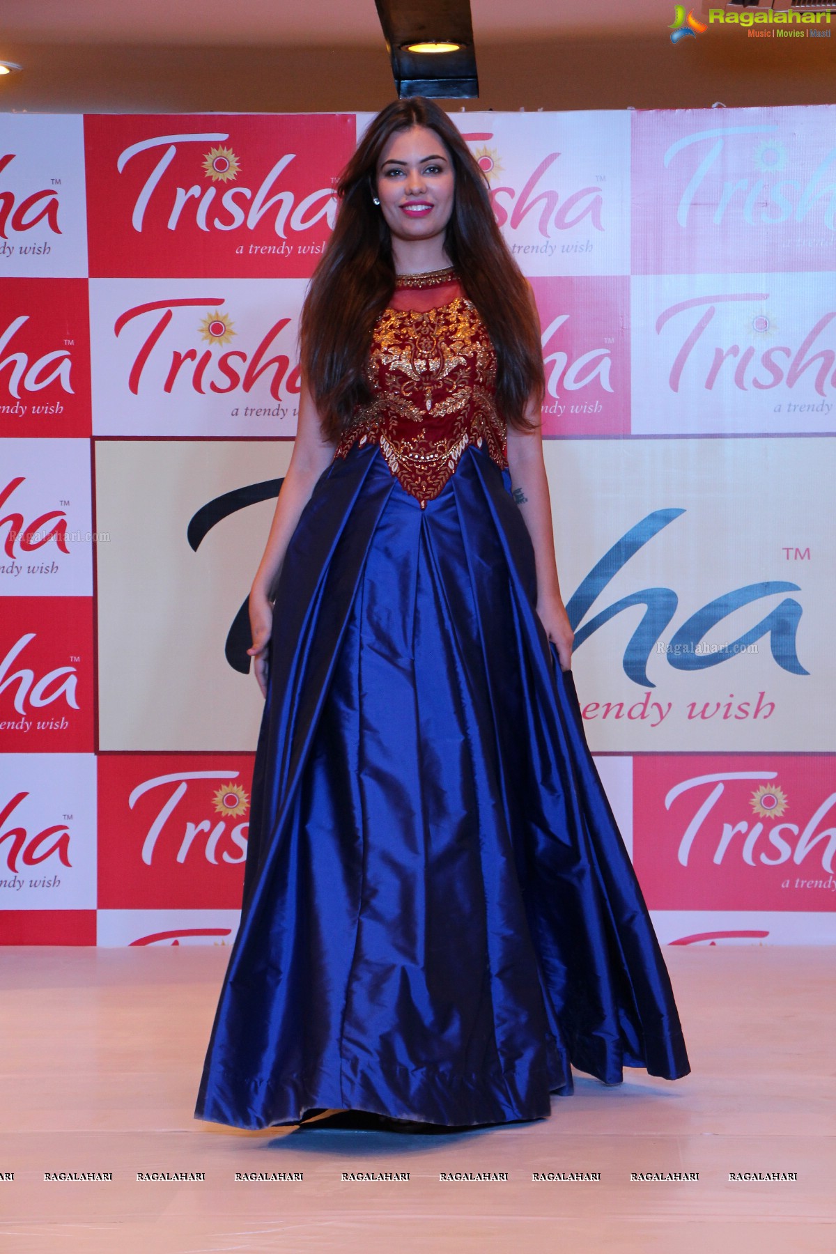 Grand Fashion Show at Pre-Launch Celebrations of Trisha Exclusive Showroom in Hyderabad