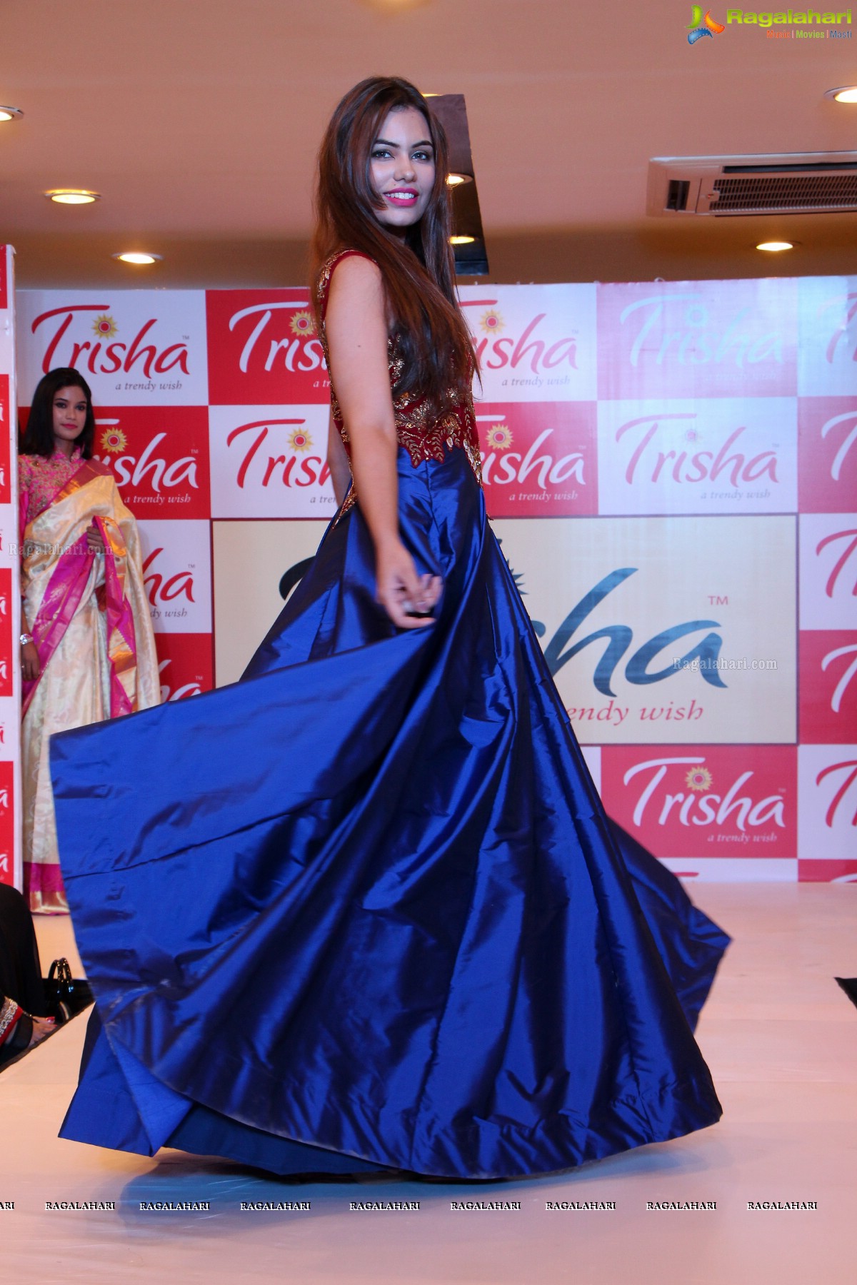 Grand Fashion Show at Pre-Launch Celebrations of Trisha Exclusive Showroom in Hyderabad