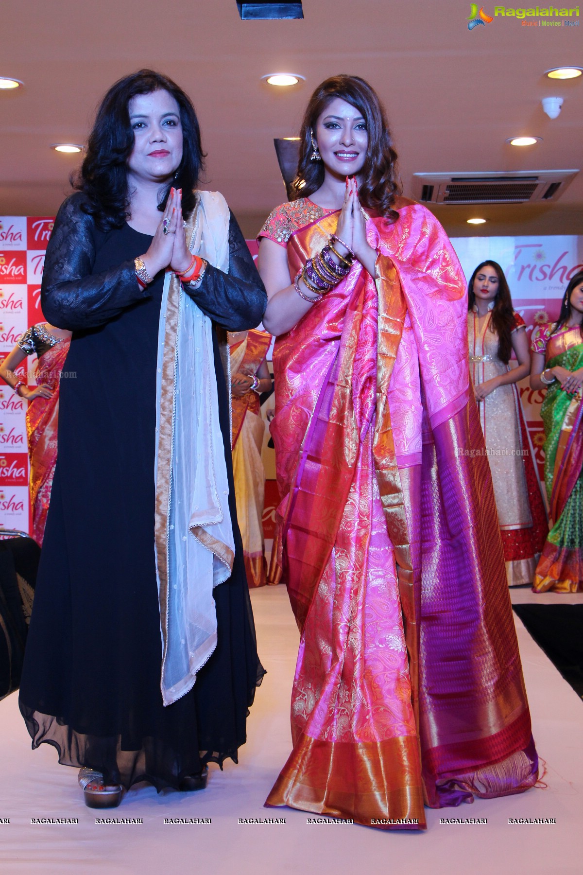 Grand Fashion Show at Pre-Launch Celebrations of Trisha Exclusive Showroom in Hyderabad