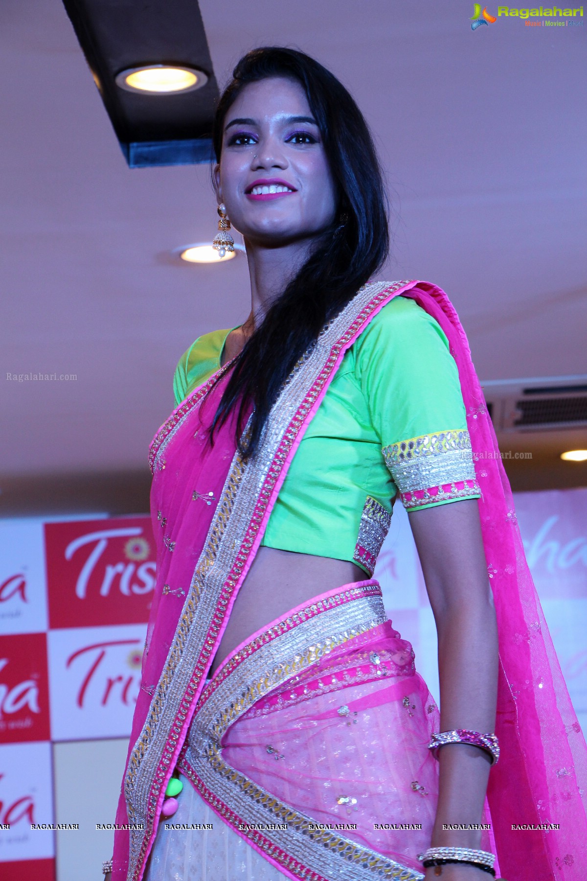 Grand Fashion Show at Pre-Launch Celebrations of Trisha Exclusive Showroom in Hyderabad