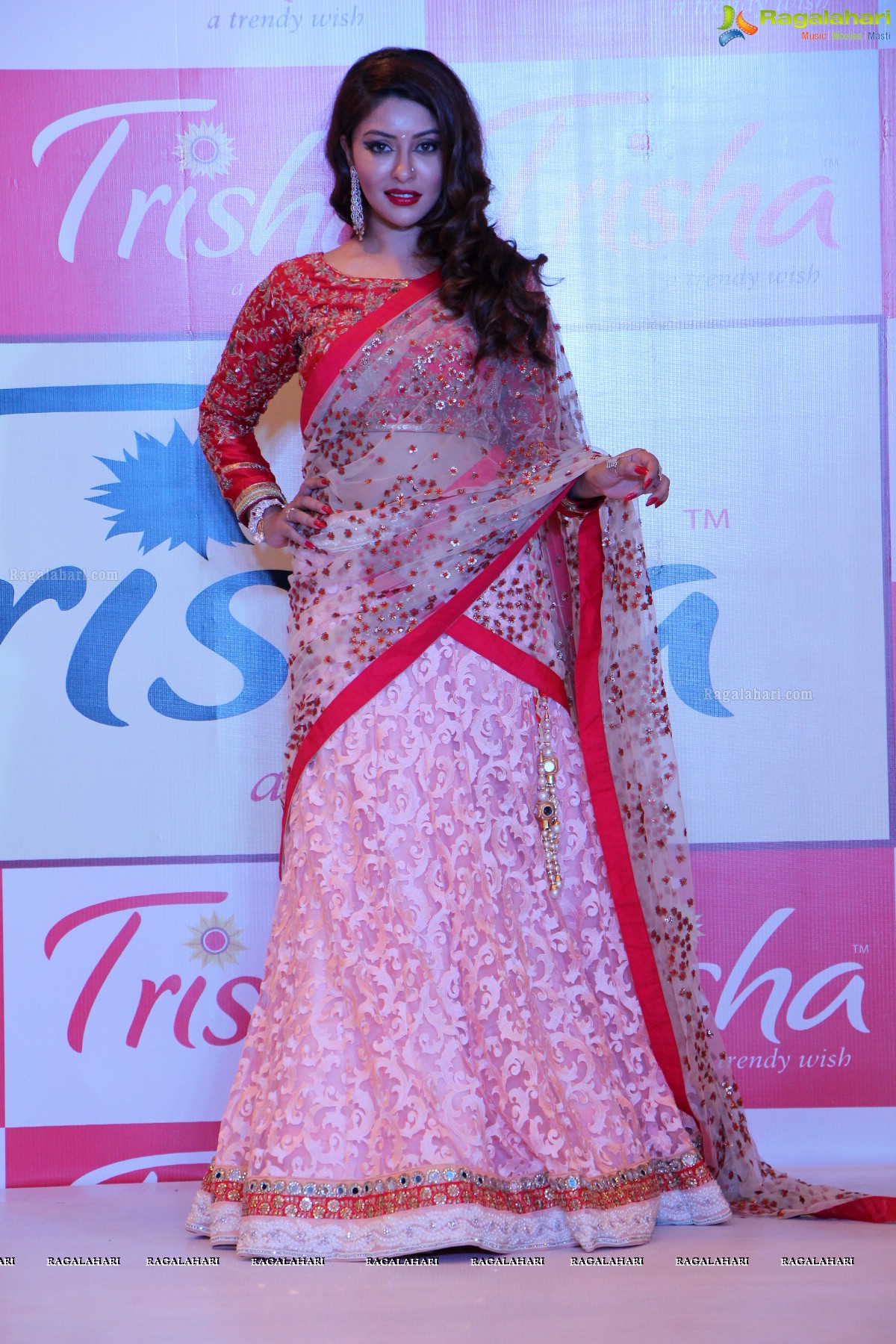 Grand Fashion Show at Pre-Launch Celebrations of Trisha Exclusive Showroom in Hyderabad