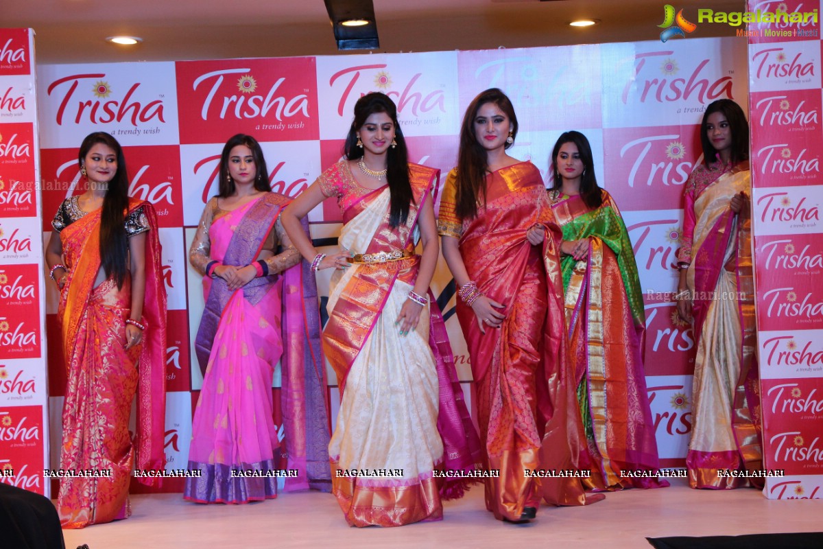 Grand Fashion Show at Pre-Launch Celebrations of Trisha Exclusive Showroom in Hyderabad