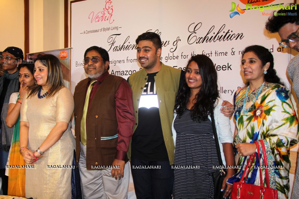 Vedha Fashion Show & Exhibition Curtain Raiser at Taj Krishna, Hyderabad