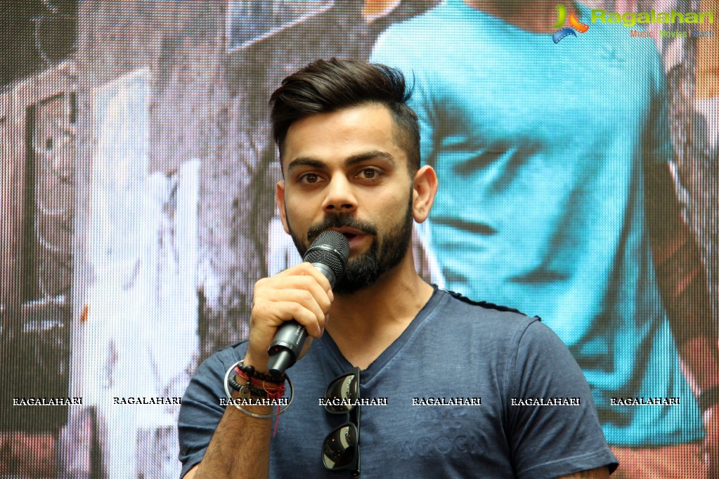 WROGN Flagship Store Launch by Virat Kohli at Forum Sujana Mall, Hyderabad