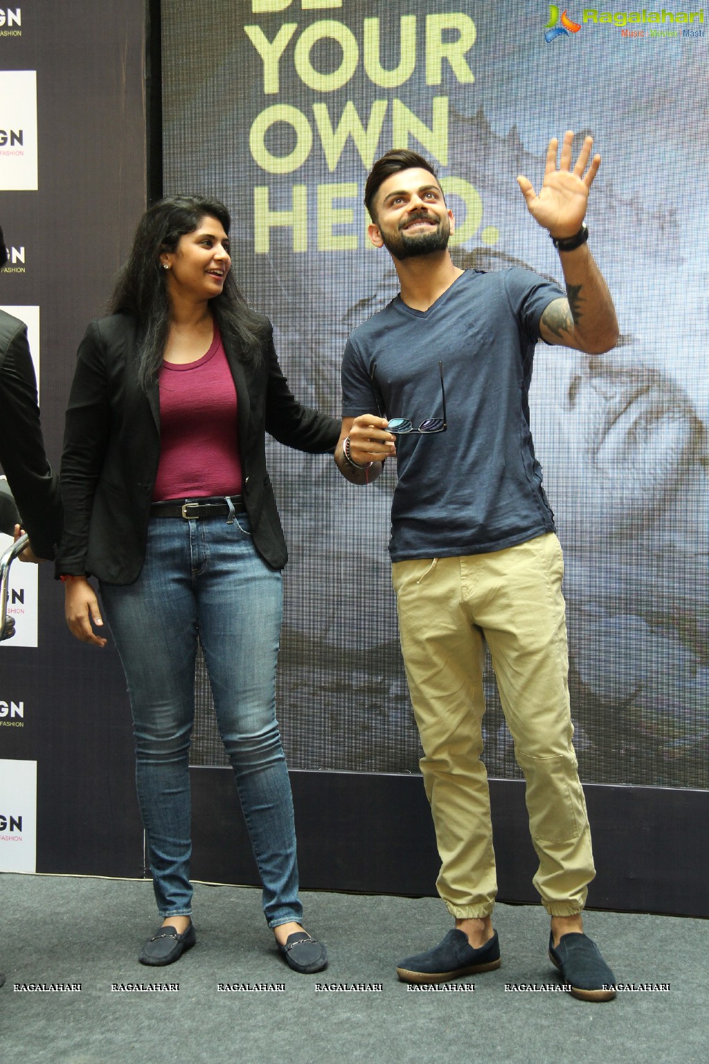 WROGN Flagship Store Launch by Virat Kohli at Forum Sujana Mall, Hyderabad