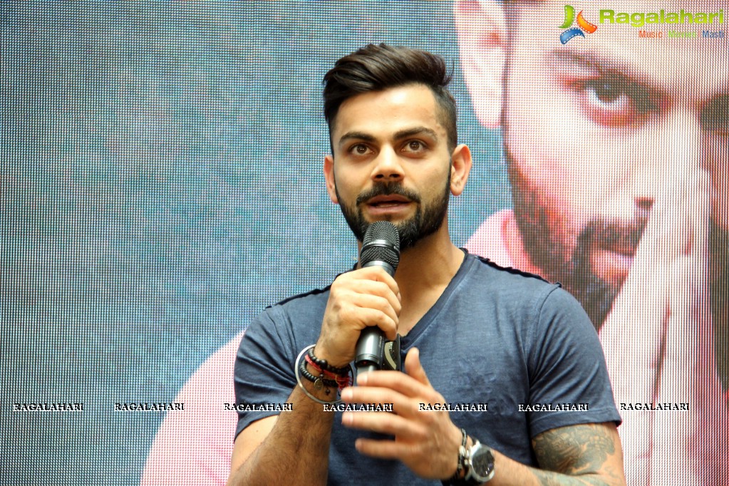 WROGN Flagship Store Launch by Virat Kohli at Forum Sujana Mall, Hyderabad