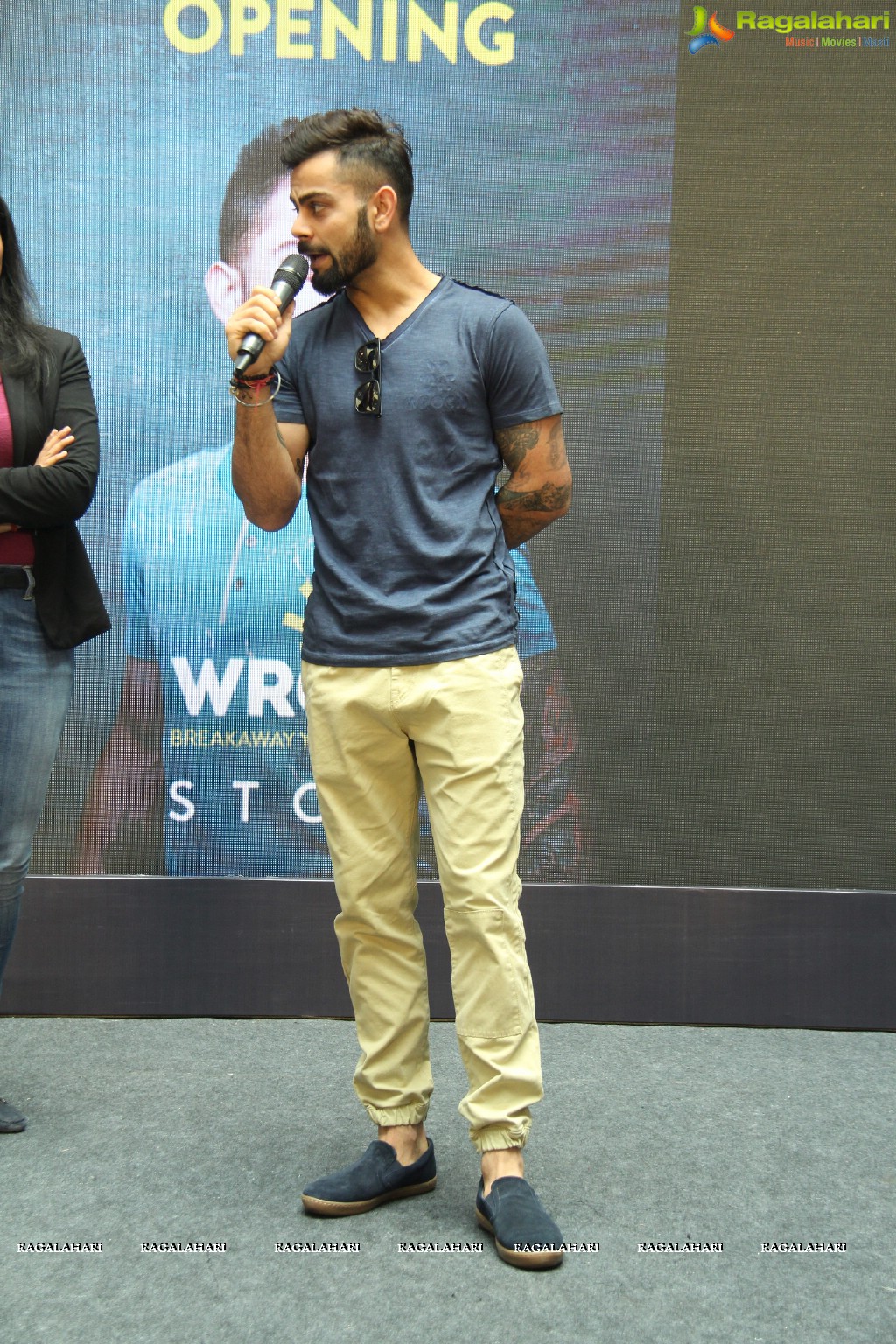 WROGN Flagship Store Launch by Virat Kohli at Forum Sujana Mall, Hyderabad