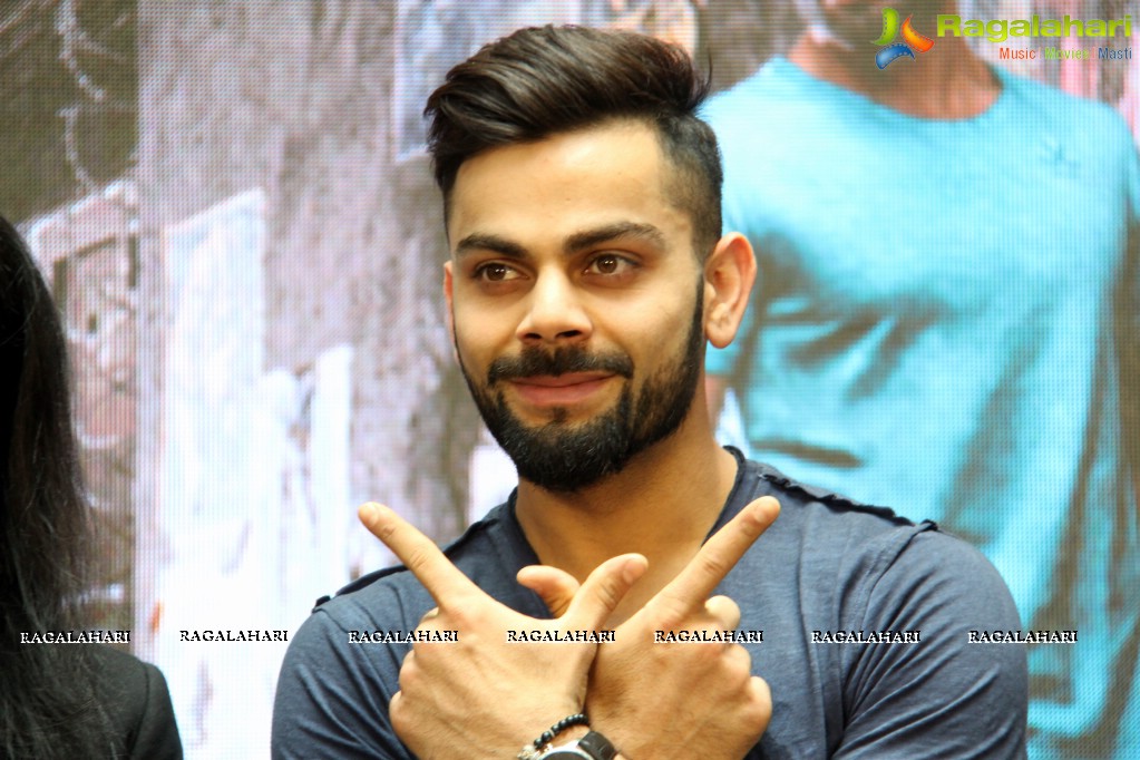 WROGN Flagship Store Launch by Virat Kohli at Forum Sujana Mall, Hyderabad