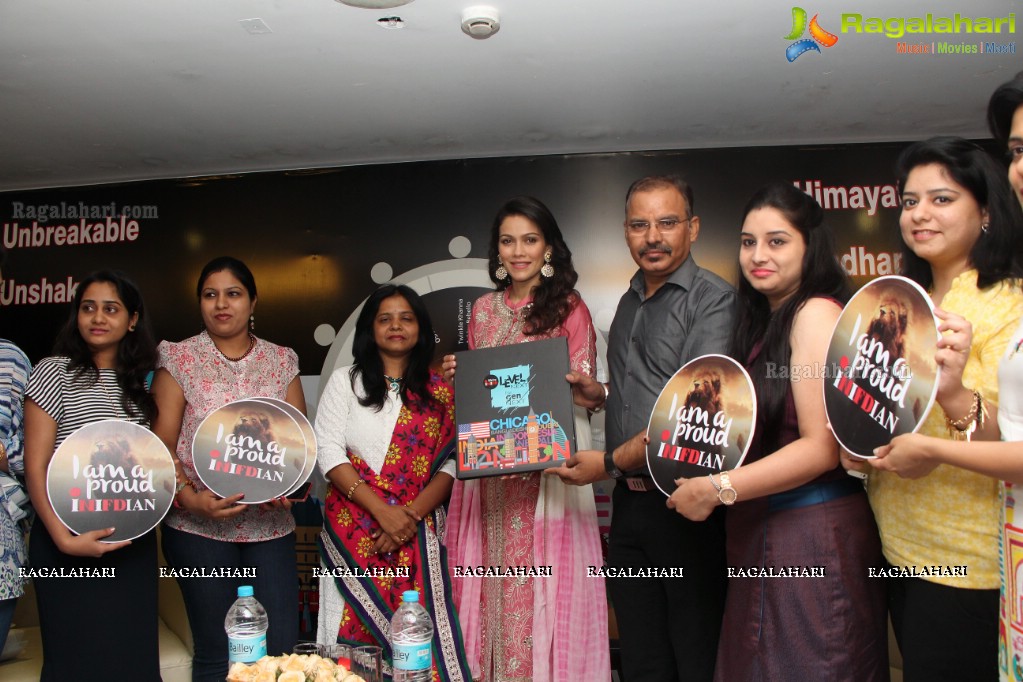 Waluscha De Sousa launches INIFD Online Programs, Hyderabad