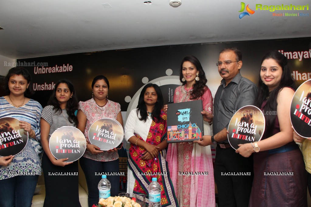 Waluscha De Sousa launches INIFD Online Programs, Hyderabad