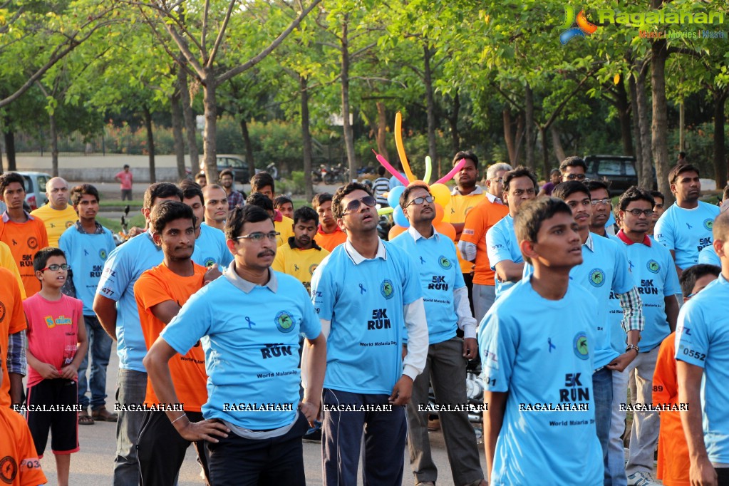 5K Run on World Malaria Day 2016, Hyderabad