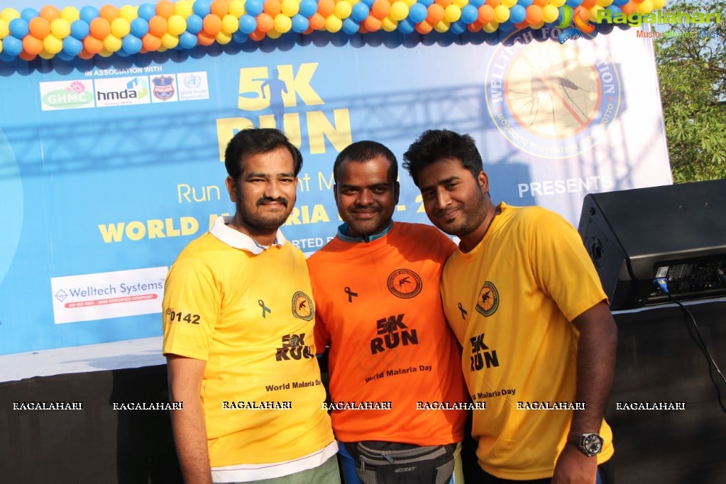5K Run on World Malaria Day 2016, Hyderabad
