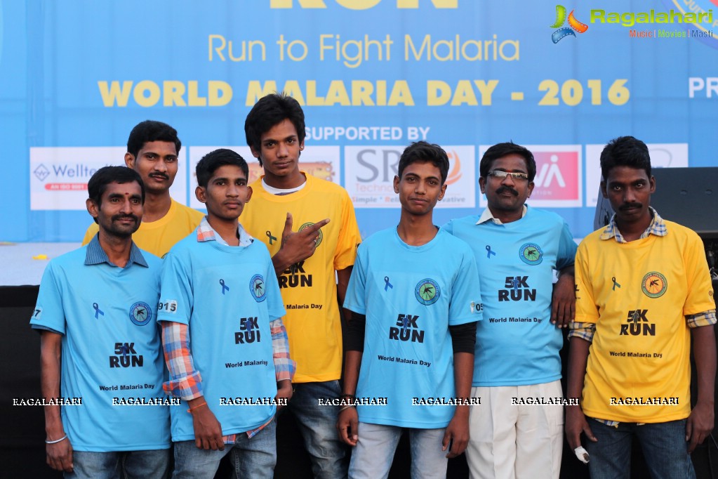 5K Run on World Malaria Day 2016, Hyderabad