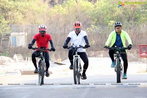 Yoga Chakra Flagging Off Cermony