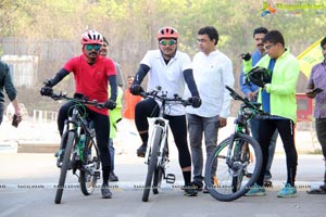 Yoga Chakra Flagging Off Cermony