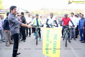 Yoga Chakra Flagging Off Cermony