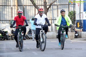 Yoga Chakra Flagging Off Cermony