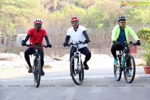 Yoga Chakra Flagging Off Cermony