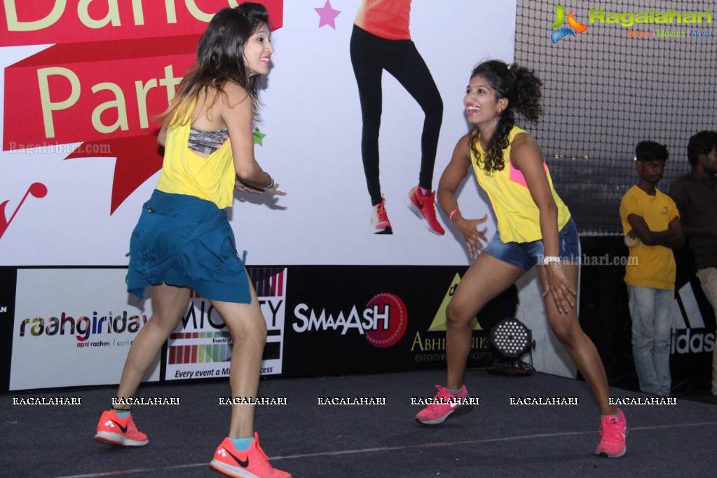 Exclusive Zumba and Dance Party just for Men by Abhimanika Tavi and Nicy Joseph at HotFut, Hyderabad