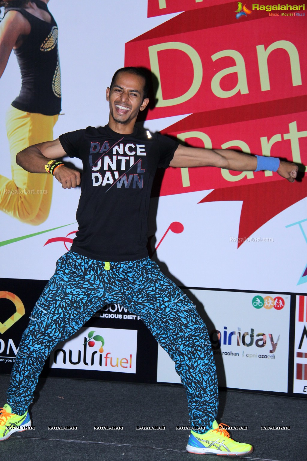 Exclusive Zumba and Dance Party just for Men by Abhimanika Tavi and Nicy Joseph at HotFut, Hyderabad