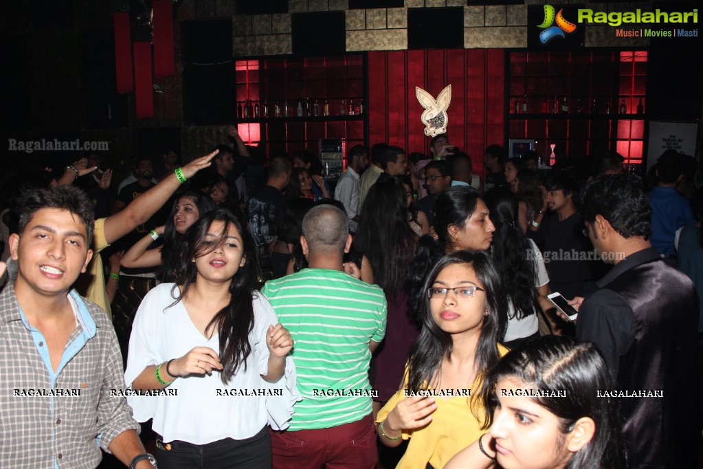 Saturday Night with DJ Piyush Bajaj at Playboy Club, Hyderabad