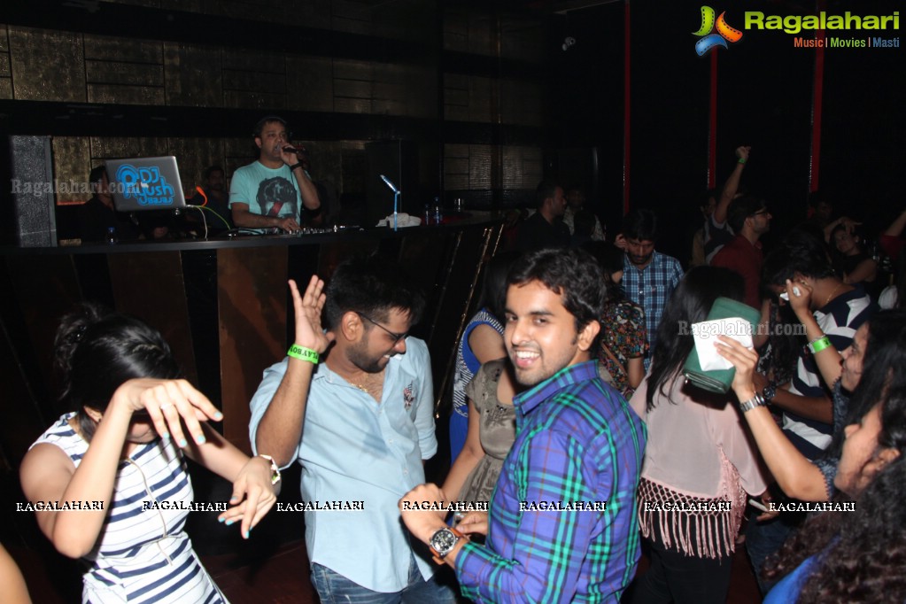 Saturday Night with DJ Piyush Bajaj at Playboy Club, Hyderabad